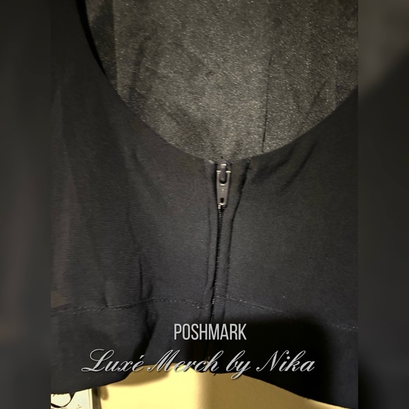 B. Darlin Blue Jeweled Crop Top Size 11/12 juniors - Picture 3 of 5